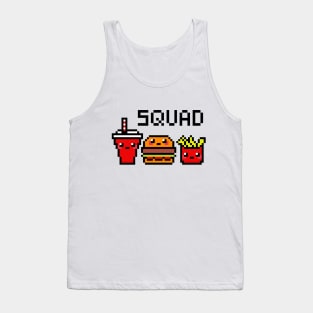 Cute squad pixel art Tank Top